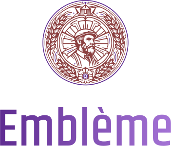 création de logo Emblème