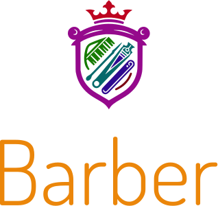 Barber logo design