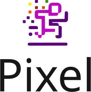 Pixel logo design