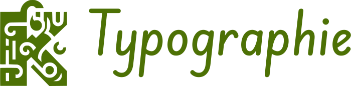Typographie logo design