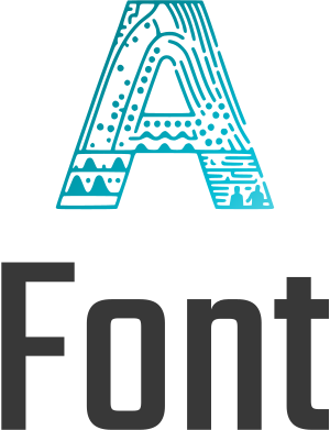 Font logo design