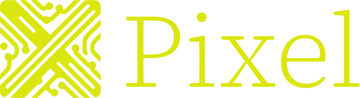 Pixel logo design