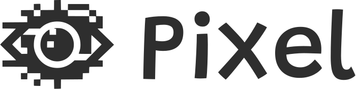Pixel logo design