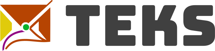 Teks logo design