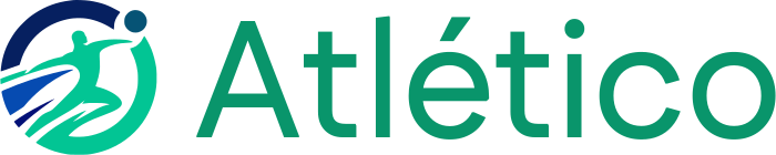 Atlético logo design