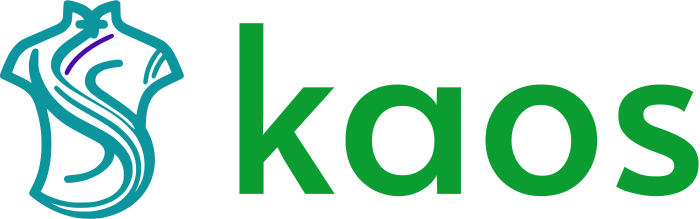 kaos logo design
