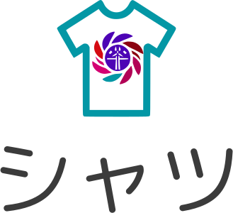 シャツ logo design