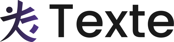 création de logo Texte