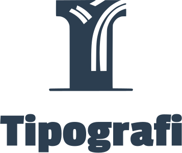 desain logo Tipografi