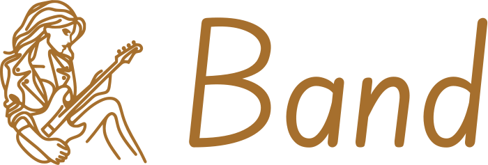 design del logo Band
