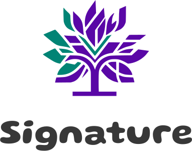création de logo Signature