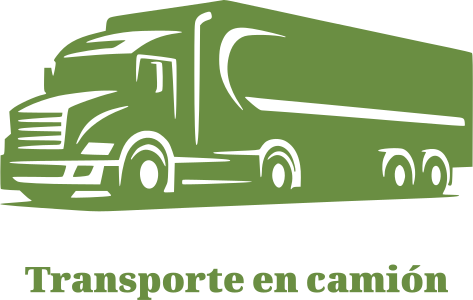 diseño de logotipo Transporte en camión