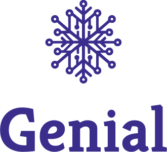 diseño de logotipo Genial