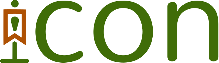 Icon logo design