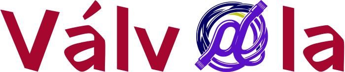 Válvula logo design