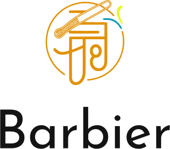 Barbier logo design