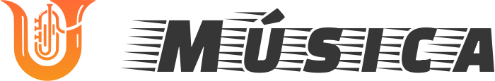 Música logo design