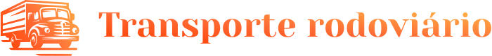Transporte rodoviário logo design