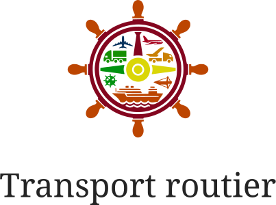 Transport routier logo design