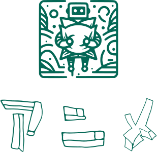 アニメ logo design