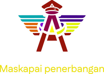 Maskapai penerbangan logo design