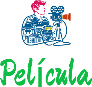 Película logo design