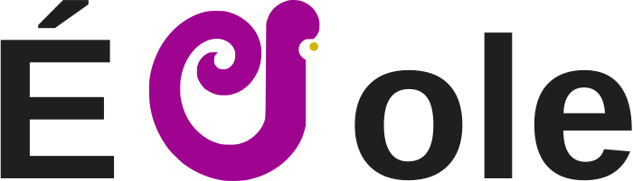 École logo design