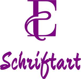 Schriftart logo design