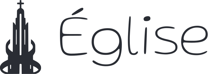 création de logo Église