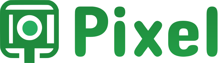 design del logo Pixel
