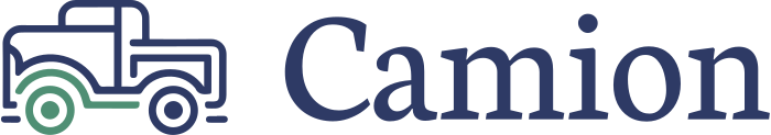design del logo Camion