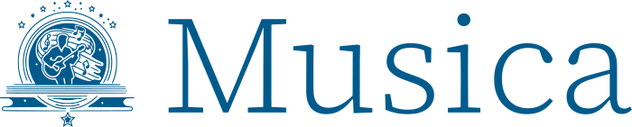 design del logo Musica
