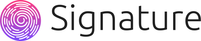 création de logo Signature