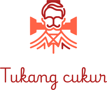 desain logo Tukang cukur