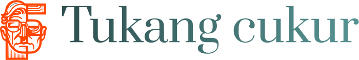 desain logo Tukang cukur