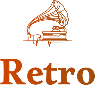 desain logo Retro