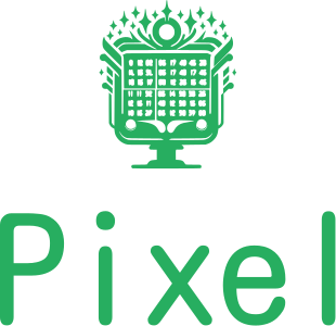 design de logotipo Pixel