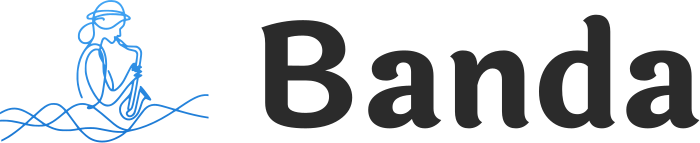 design de logotipo Banda