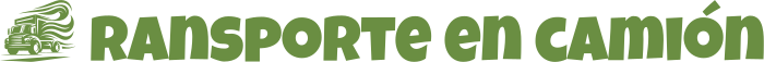 diseño de logotipo Transporte en camión