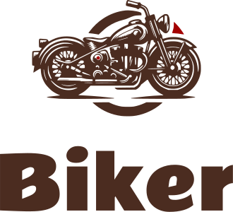 Biker logo design