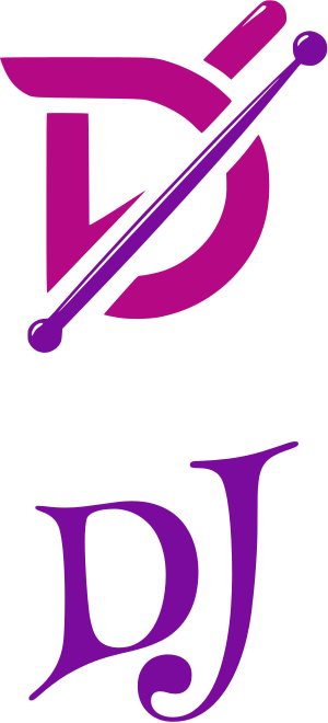 diseño de logotipo DJ