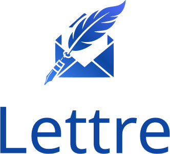création de logo Lettre