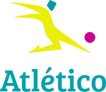 Atlético logo design