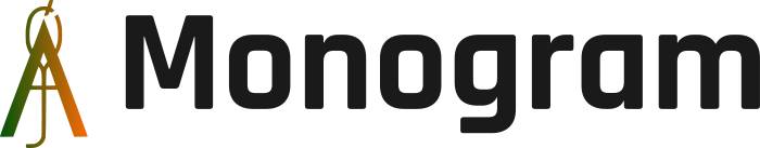 Monogram logo design