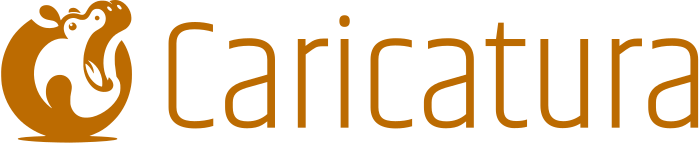 Caricatura logo design