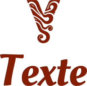 Texte logo design
