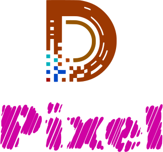 Pixel logo design