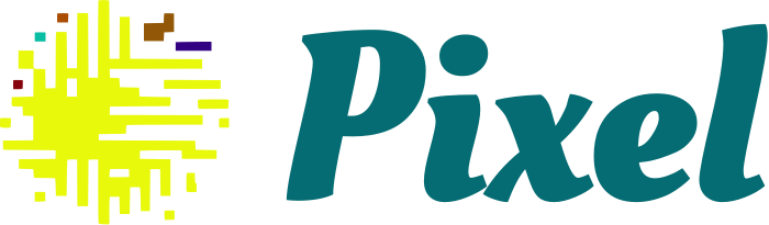 Pixel logo design
