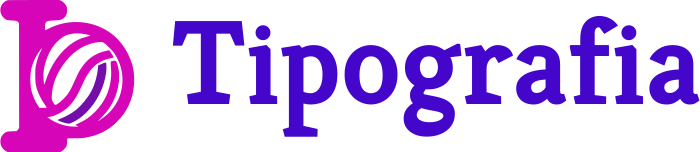 Tipografia logo design