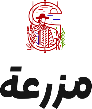 مزرعة logo design